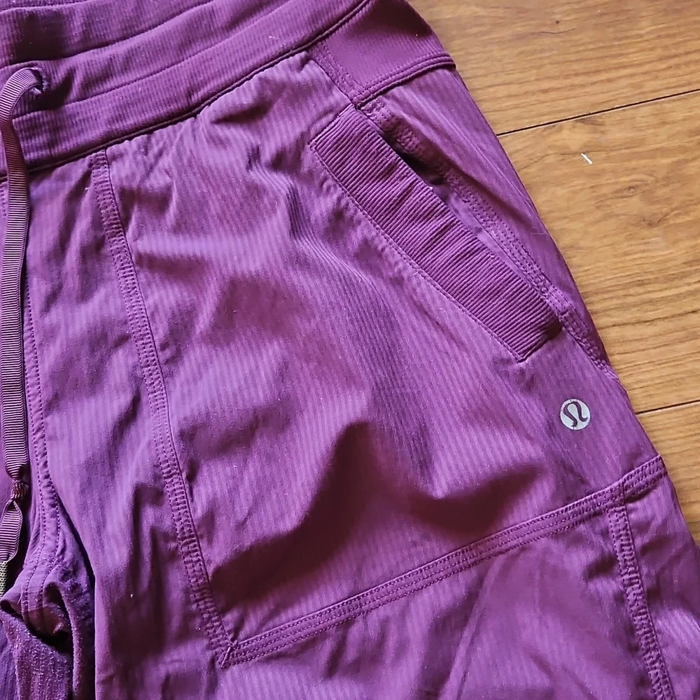 lululemon athletica Deep Plum studio Pants